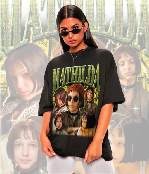 Retro Mathilda Shirt -Mathilda Tshirt,Mathilda T-shirt,Mathilda T shirt,Mathilda Sweatshirt,Mathilda Merch