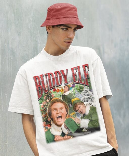 Retro Buddy Elf Shirt - Buddy Elf Tshirt,Buddy Elf T-shirt,Buddy Elf T shirt,Buddy Elf Sweatshirt,Buddy Elf Costume