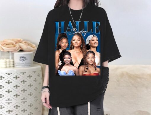 Halle Bailey T-Shirt, Halle Bailey Unisex Sweater, Halle Bailey Hoodie, Halle Bailey Tee, Vintage T-Shirt, Retro T-Shirt