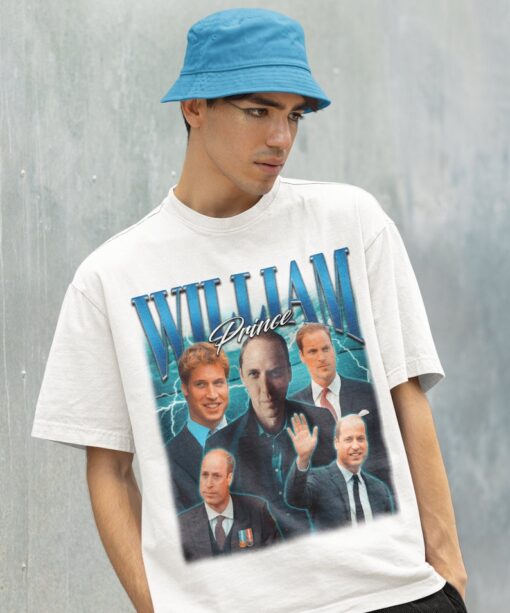 Retro Prince William Shirt -Prince William Tshirt,Prince William T-shirt,Prince William T shirt