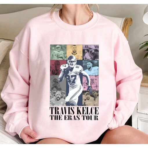 Travis Kelce The Eras Tour Shirt, Vintage Travis Kelce T-Shirt, America Football Sweatshirt, Football Fan Gifts