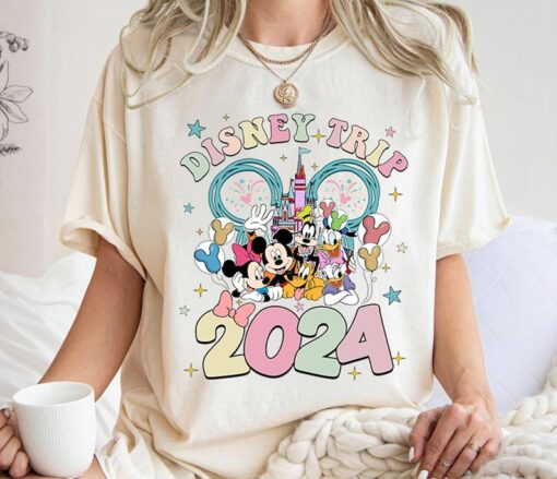 Disneyland Trip 2024 Shirt | Disneytrip 2024 Family Shirts | Disneyland 2024 Vacation Tshirt | Matching Family Shirts