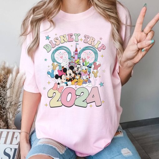 Disneyland Trip 2024 Shirt | Disneytrip 2024 Family Shirts | Disneyland 2024 Vacation Tshirt | Matching Family Shirts