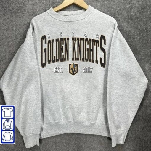 Vegas Golden Knights Shirt, Golden Knights Tee, Hockey Sweatshirt, Vintage Sweatshirt, Hockey Fan Shirt