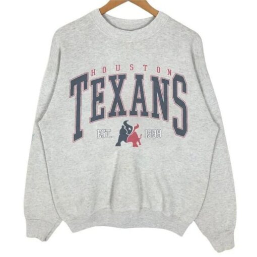 Houston Texans Shirt, Texans Tee, Football Sweatshirt, Vintage Sweatshirt, Football Fan Shirt, Houston Football Shirt