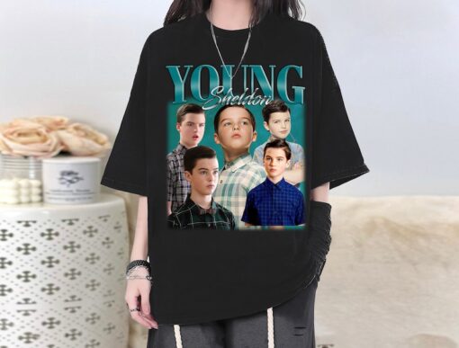 Young Sheldon T-Shirt, Young Sheldon Shirt, Young Sheldon Tees, Young Sheldon Homage, Famous Shirt, Super Star Shirt