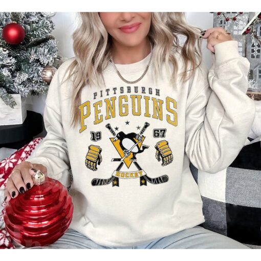 Pittsburgh Penguins Sweatshirt, Pittsburgh Hockey Tshirt, Pittsburgh Shirt, Pittsburgh Penguins Hockey Sweater