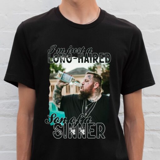 Jelly Roll Shirt - I am Just a Long Haired -Jelly Roll Tour Shirt - Son Of A Sinner Shirt - Jelly Fan Shirt - Western