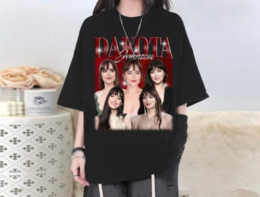 Dakota Johnson T-Shirt, Dakota Johnson Shirt, Dakota Johnson Tees, Dakota Johnson Homage, Retro Shirt, Casual T-Shirt