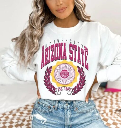 Vintage Arizona State University Shirt, Vintage Arizona State University Shirt, Arizona State College Shirt