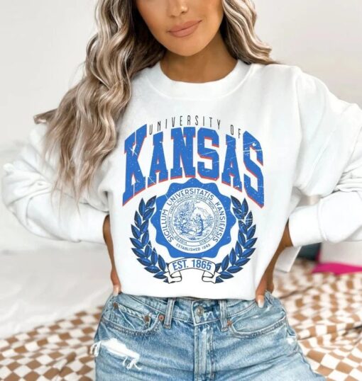 University of Kansas Shirt, Vintage University of Kansas Shirt, University of Kansas Shirt, University Shirt