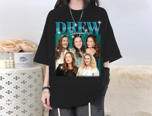 Drew Barrymore T-Shirt, Drew Barrymore Shirt, Drew Barrymore Tees, Drew Barrymore Homage, Classic T-Shirt, Vintage Shirt