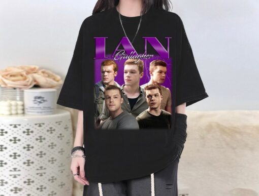 Ian Gallagher T-Shirt, Ian Gallagher Shirt, Ian Gallagher Tees, Ian Gallagher Homage, Actor T-Shirt, Famous T-Shirt