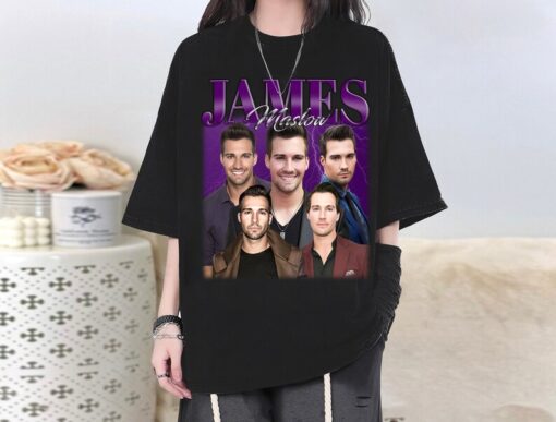 James Maslow T-Shirt, James Maslow Shirt, James Maslow Tees, James Maslow Homage, Vintage Movie, Vintage T-Shirt