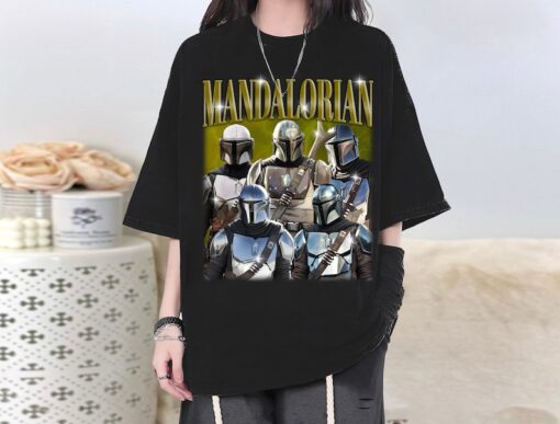 Mandalorian T-Shirt, Mandalorian Shirt, Mandalorian Tees, Mandalorian Homage, Trendy T-Shirt, Classic T-Shirt