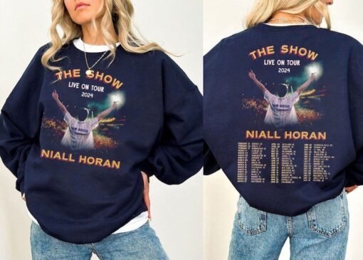 Vintage Live On Tour 2024 Shirt, Niall Horan Fan Shirt, Niall Horan The Show Live On Tour 2024 Shirt