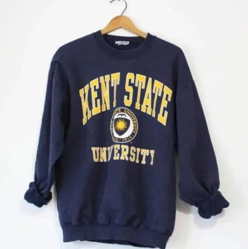 Vintage 90s Kent State Football Sweatshirt  T-Shirt, Kent State Shirt, Gameday Apparel, Football For Fans