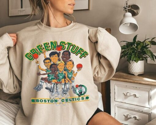 Vintage Boston Basketball Sweatshirt  T-Shirt  Hoodies, Vintage Celtics 90s Basketball shirt