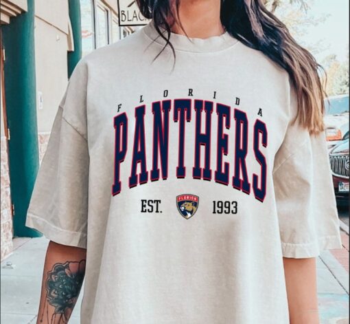 Florida Crewneck, Vintage Style Florida Panthers Sweatshirt, Florida Sweatshirt, College Sweatshirt, Hockey Fan Gifts