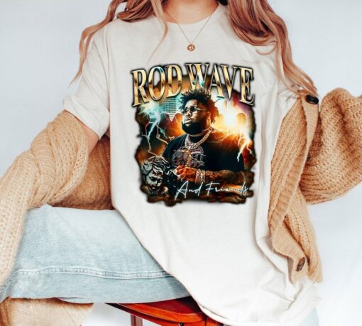 Rod Wave Nostalgia Sweatshirt, Rod Wave Nostalgia 90s Rap Music T-shirt, Beautiful Mind Tour Tee, Rod Wave Shirt