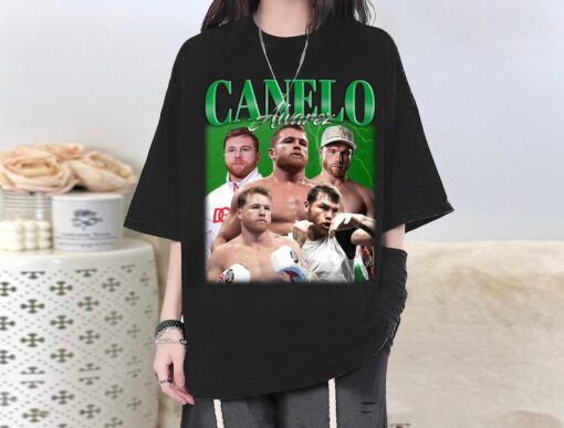 Unisex Canelo Alvarez T-Shirt, Canelo Alvarez Shirt, Canelo Alvarez Tees, Canelo Alvarez Homage, Professional boxer