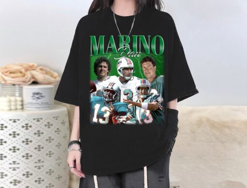 Vintage Dan Marino T-Shirt, Dan Marino Shirt, Dan Marino Tees, Dan Marino Homage, Retro Shirt, Casual T-Shirt