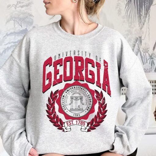 University of Georgia Shirt, Vintage University of Georgia Shirt, University of Georgia Est 1785 Shirt