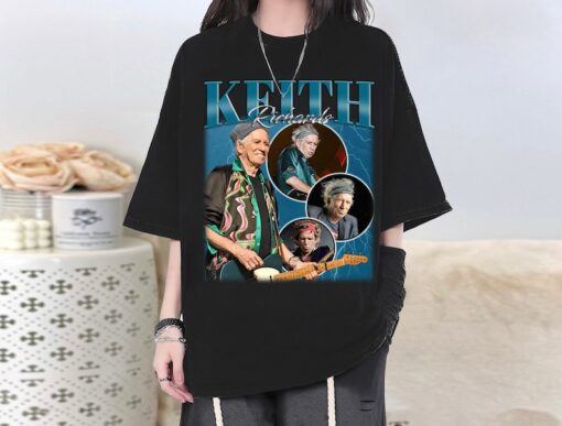 Keith Richards T-Shirt, Keith Richards Shirt, Keith Richards Tees, Keith Richards Homage, Movie Sweater