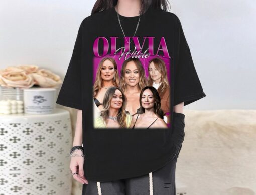 Olivia Wilde T-Shirt, Olivia Wilde Shirt, Olivia Wilde Tees, Olivia Wilde Homage, Actor T-Shirt, Famous T-Shirt