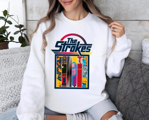 Vintage The Stroke.s Shirt, The Strokes Vintage Shirt Made In USA, Gift Music Lovers, Rock Band Sweatshirt