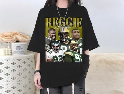 Vintage Reggie White T-Shirt, Reggie White Shirt, Reggie White Tees, Reggie White Homage, Trendy T-Shirt