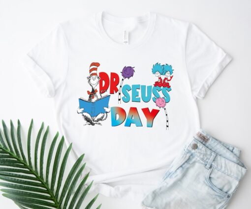 Dr. Seuss Day Shirt, Dr. Seuss Shirt, School Shirt Toddler Youth, Funny Teacher Gift, Girls Reading Day Outfit