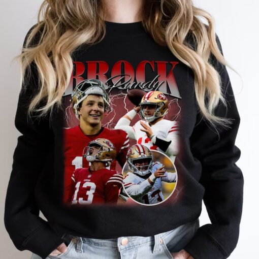 Vintage 90s Brock Purdy Shirt, Vintage Brock Purdy SF football Sweatshirt, American Football