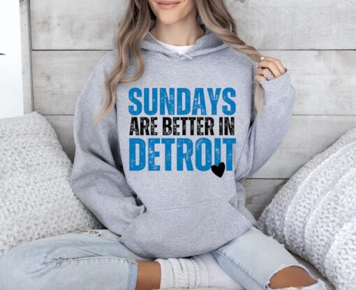 Vintage Detroit Football Hoodie, Lions Football Sweatshirt, Retro Style Detroit Football T Shirt