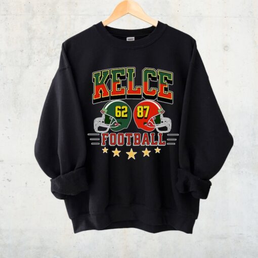 Kelce Vintage Crewneck Sweatshirt, Kelce Brothers Football Shirt, American Football Hoodie, Vintage Football Unisex tee