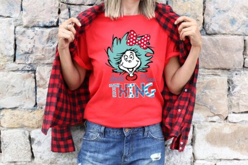 Miss Thing Girl Shirt, Little Miss Thing Shirt, Seuss Day Student Shirt, Funny Shirt For Toddlers, Reading Lovers Shirt