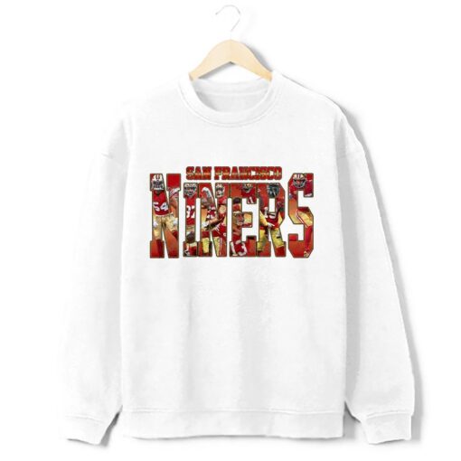 San Francisco Football Sweatshirt 49ers Fan Shirt Brock Purdy Nick Bosa Samuel Deebo McCaffrey George Kittle Brandon