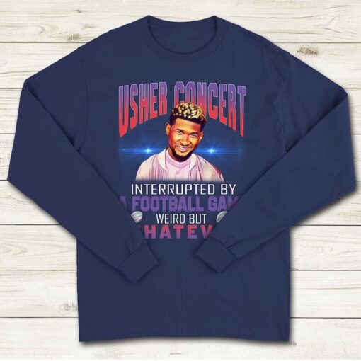 Usher Super Bowl 2024 Usher Halftime Show Party Usher Concert T-Shirt, Hoodie, Sweatshirt