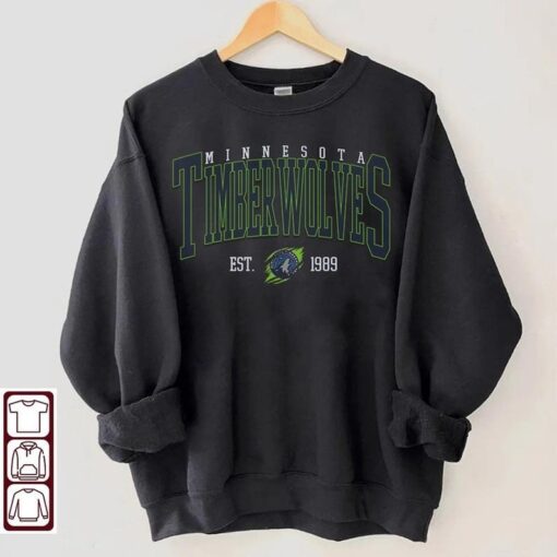 Retro Minnesota Timberwolves Sweatshirt T-Shirt, Minnesota Timberwolves, Timberwolves Sweater, Timberwolves TShirt