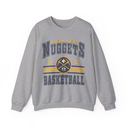 Denver Basketball Vintage Shirt, Nuggets Retro Sweatshirt, Gift For Fan Denver Christmas T-shirt