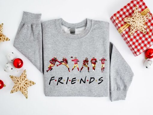 San francisco Football Shirt, San Fransisco Friends Purdy Kittle Deebo Bosa McCaffrey Aiyuk funny Sweatshirt