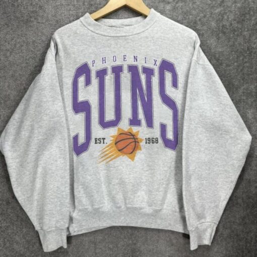 Vintage Phoenix Sun Basketball T Shirt, Retro Phoenix Basketball Sweatshirt, Suns Hoodie Gift for men women