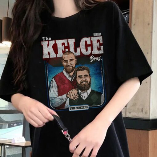 Jason Kelce Travis Kelce Shirt, Kelce Brother Football Sweatshirt, American Football Hoodie