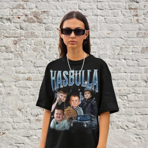 Retro Hasbulla Magomedov T Shirt, Funny Trend Tee, Valentines Gift for Her Him