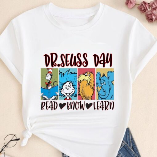 Read Know Learn Shirt, Teacher Sweatshirt, School Shirt, Reading Lovers Shirt, Reading Day Tee, Teacher Life Hoodie