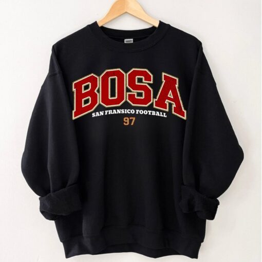 Nick Bosa San Francisco Football T Shirt, Vintage San Francisco Football Sweatshirt, San Francisco Hoodie Gift for fans