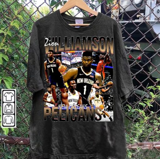 Vintage 90s Graphic Style Zion Williamson T-Shirt - Zion Williamson Sweatshirt - Stephen Curry Vintage Tee For Man and