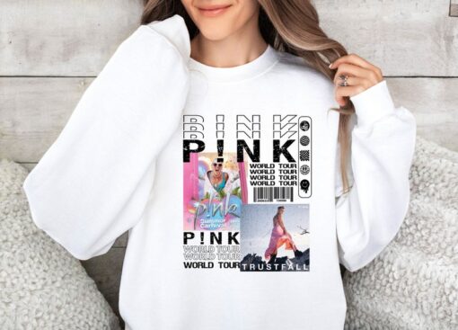 P!nk Pink Singer Summer Carnival 2024 Tour T-Shirt, Trustfall Album Shirt, Pink Tour Shirt, Music Tour shirt 2024