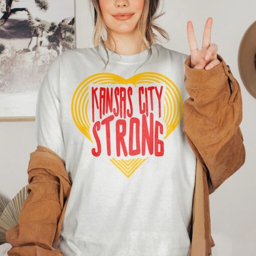 KC Strong Shirt, Kansas Strong T-shirt, End Gun Violence, Gun Control Now