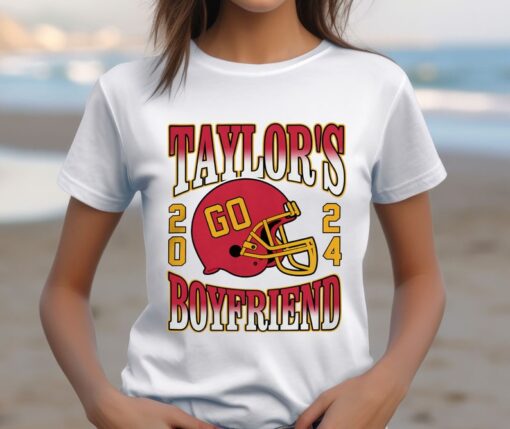 Go Taylor's Boyfriend Shirt, Football Sweatshirt, Game Day Sweater, Funny Football Sweatshirt, Football Fan Gift Shirt